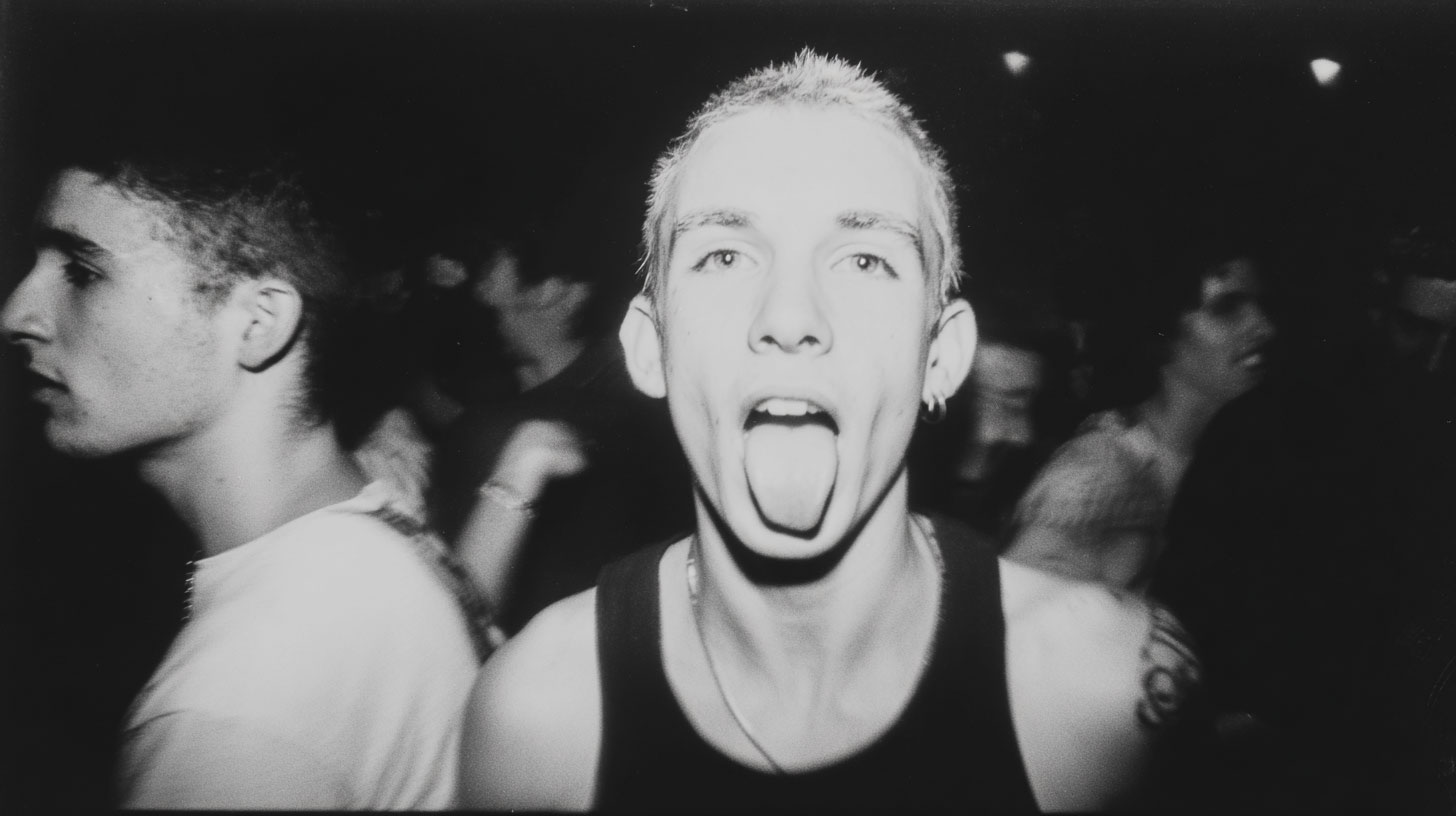 A punk fashion show